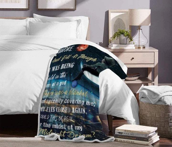 Christmas discount 50% - Baby you have a good dream at night - Blanket
