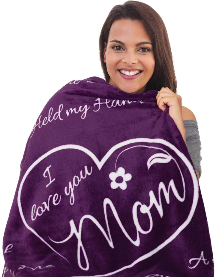 50% OFF Best Gift- I Love You Mom- Blanket