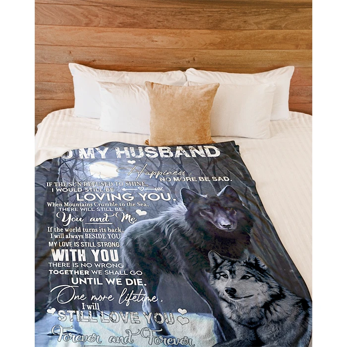 50% OFF Best Gift- To My Husband-Blanket