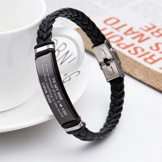 Dad To Son - believe in YOURSELF - Bracelet