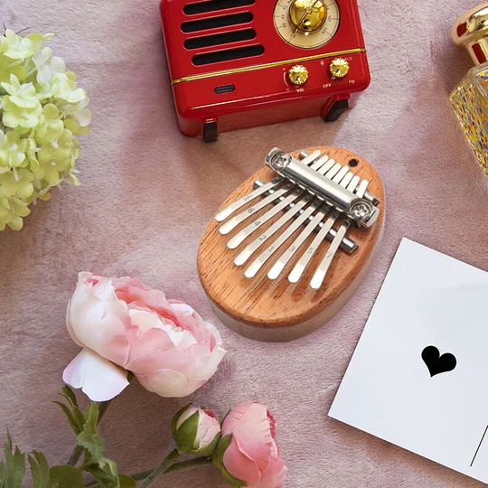 💘 Wonderful Gift 🎁8 Keys Mini  Thumb Piano