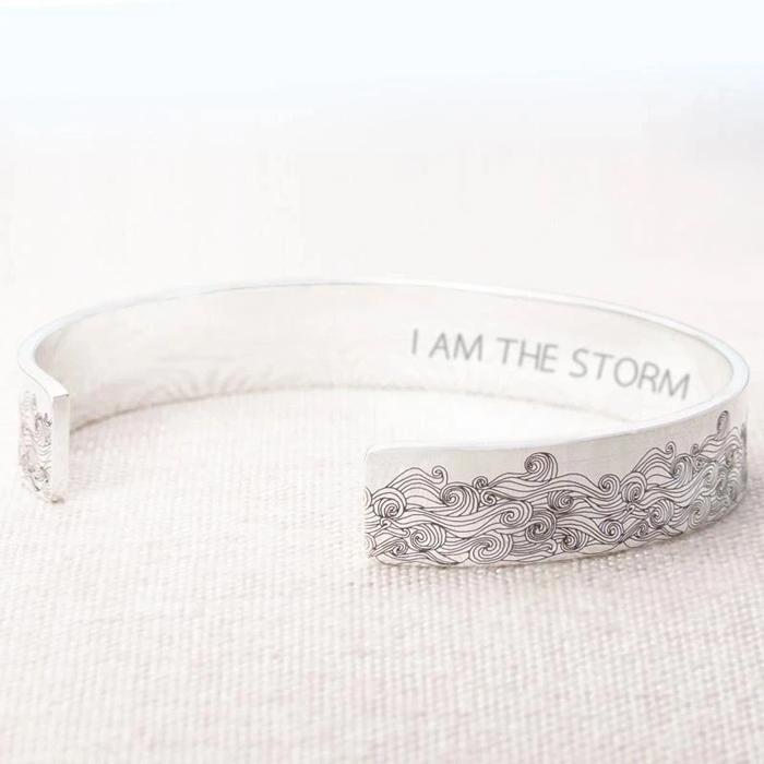 Mom To Daughter - I AM THE STORM - Bracelet