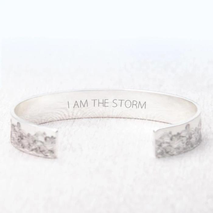 Mom To Daughter - I AM THE STORM - Bracelet