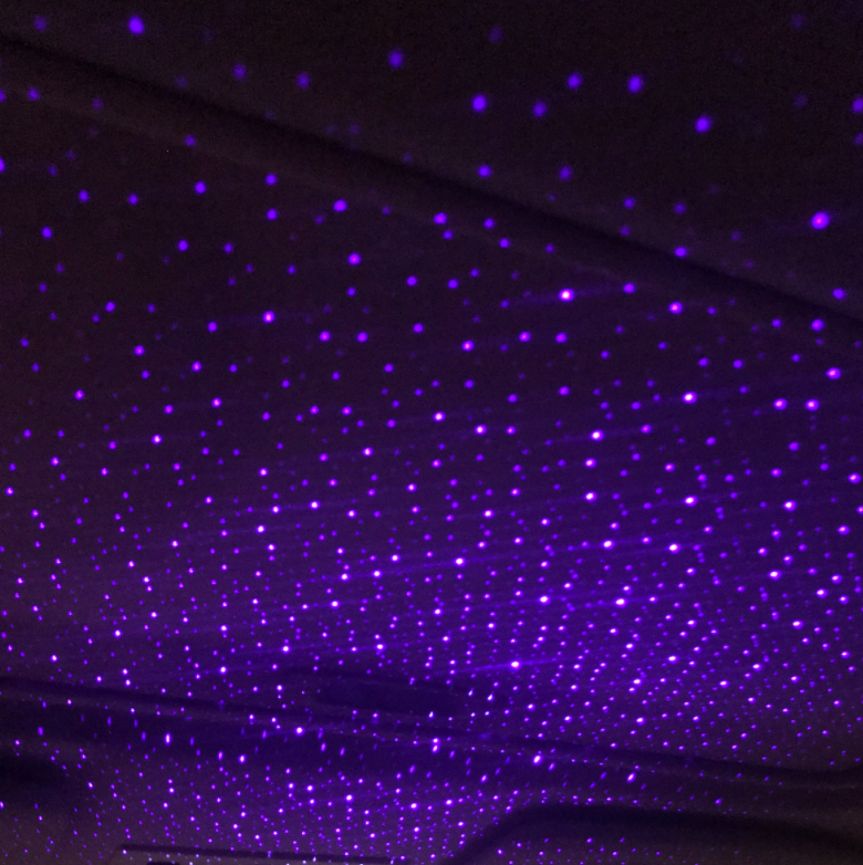 Mini LED Car Roof Star Night Light USB