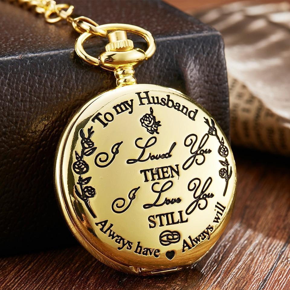 To My Husband - Luxury Pocket Watch