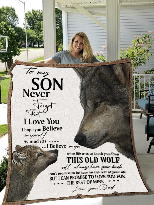 Christmas limited time discount 50%-To my Son, I love you i hope you believe - Blanket