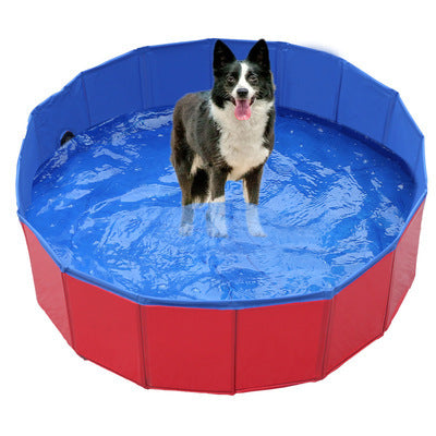 Foldable Dog Pool Pet Bathing Tub
