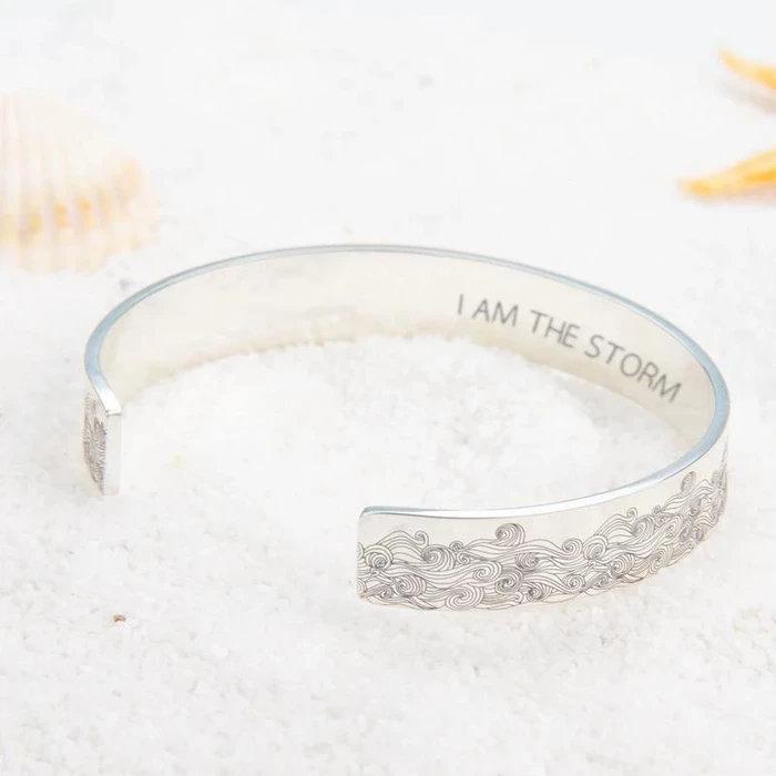 Mom To Daughter - I AM THE STORM - Bracelet