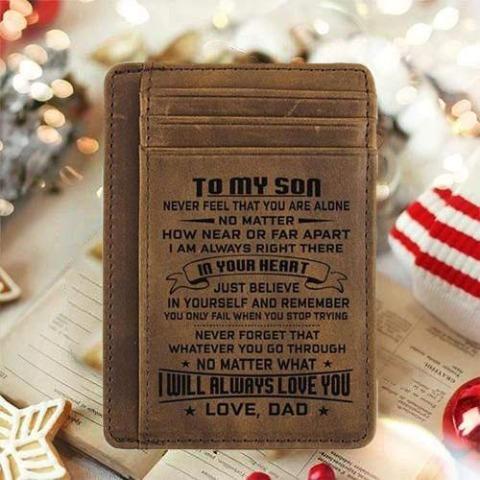 Card Wallet - Son, Dad Will Always Love You