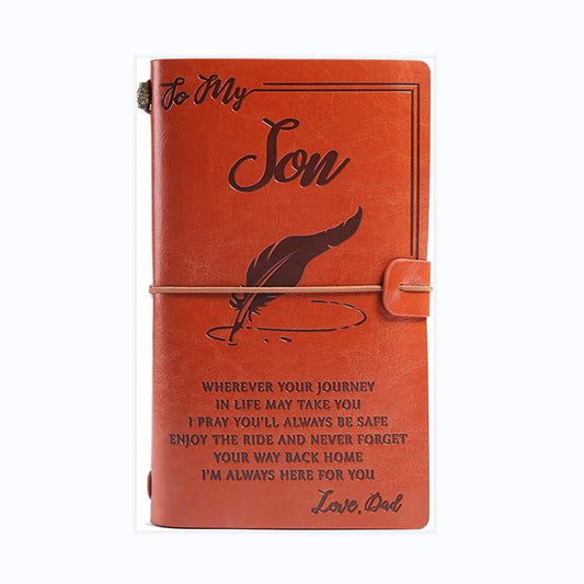 Dad To Son - ENJOY THE RIDE - Vintage Journal