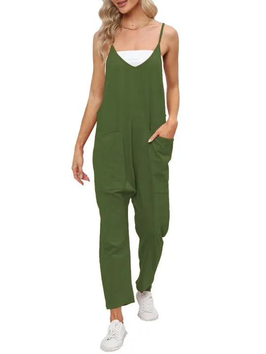 Womens Casual Wide-Leg Jumpsuit(Buy 2 Free Shipping)