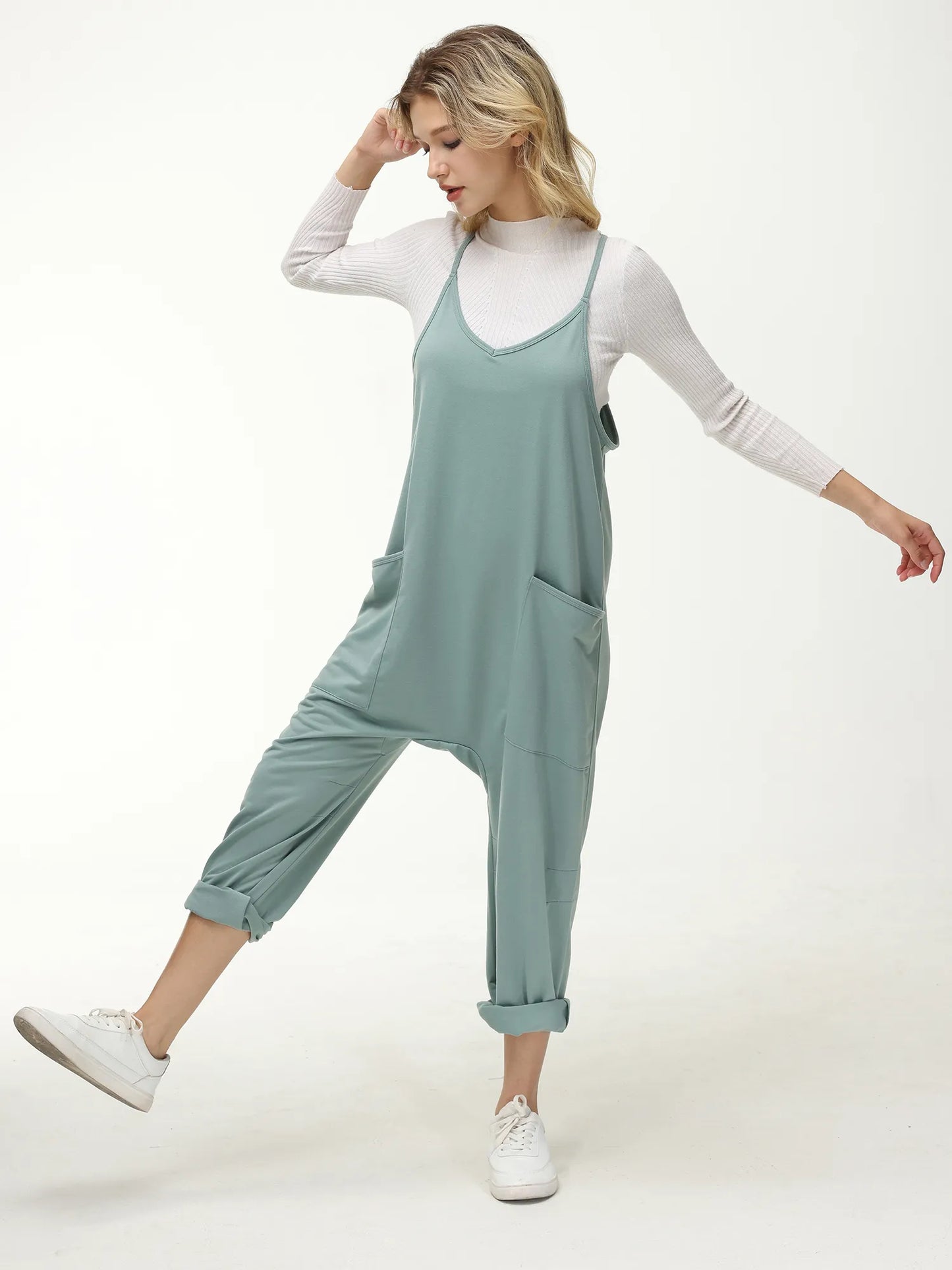 Womens Casual Wide-Leg Jumpsuit(Buy 2 Free Shipping)