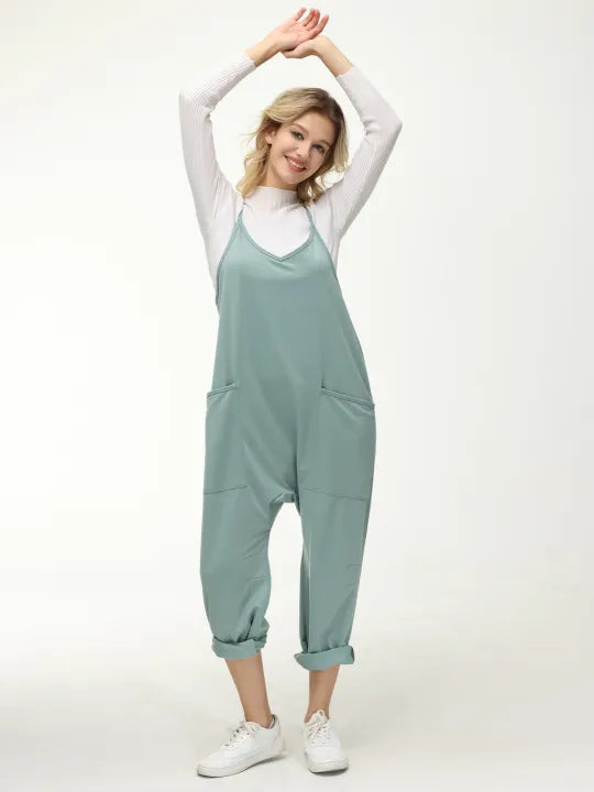 Womens Casual Wide-Leg Jumpsuit(Buy 2 Free Shipping)