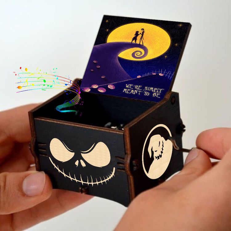 The Best Family Gift - Happy Halloween- Colorful Music Box