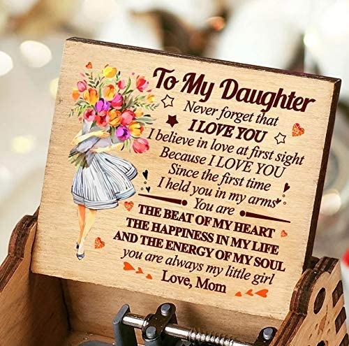 Mom To Daughter🎁 - I Love You - Colorful Music Box