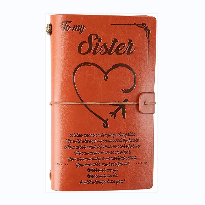 To My Sister - I will always love you - Vintage Journal