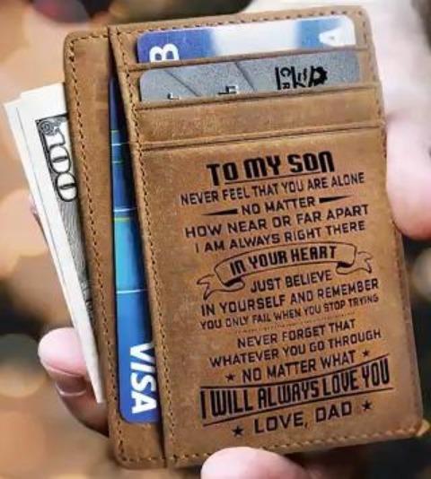 Card Wallet - Son, Dad Will Always Love You