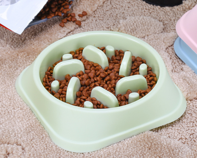 Pet Slow Feeder-Preventing Choking Healthy Dogs Bowl